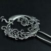Elegant Peacock Juda Pin | Oxidized Silver Replica Best Hair Accessory for Girls 7 Elegant Oxidized Peacock Juda Pin Silver Replica Floral Art Hair Accessory for GirlsElegant Oxidized Peacock Juda Pin Silver Replica Floral Art Hair Accessory for Girls