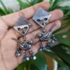 Oxidized Bird Dangler Earrings With Traditional Ghungroo Detailing 3 photo 22 2025 10 12 16 09 24
