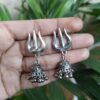 Trishul Jhumki Earrings With Traditional Ghungroo Detailing 3 photo 23 2025 10 15 11 18 45