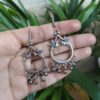 Bird Design Hook Dangler Earrings With Traditional Ghungroo Detailing 5 photo 25 2025 10 15 11 18 45