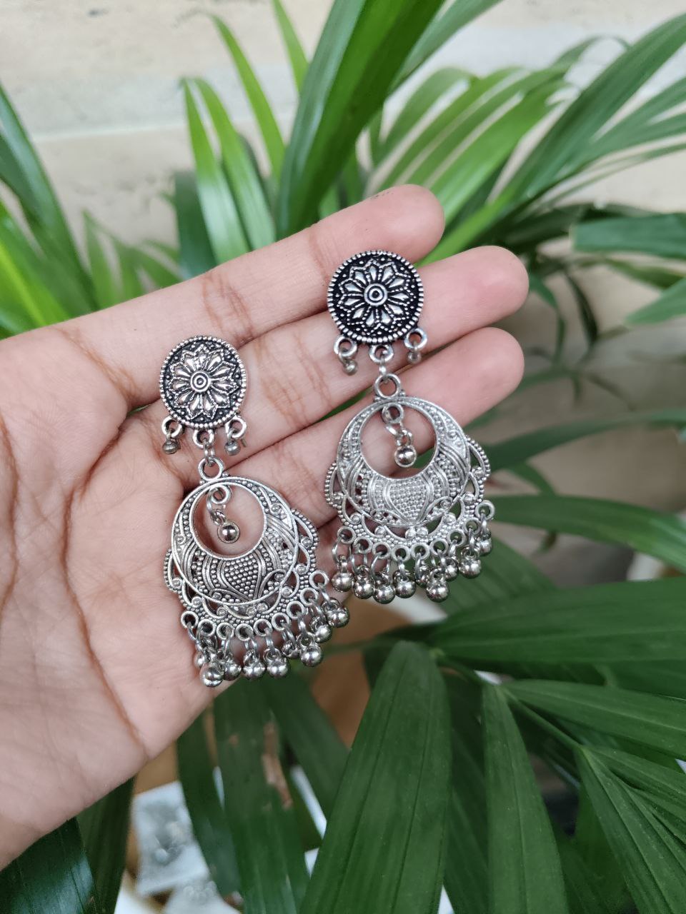 Lightweight Chandbali Earrings | Elegant Stylish Ethnic Jewelry for Women 1 Lightweight Chandbali Earrings | Elegant Stylish Ethnic Jewelry for Women
