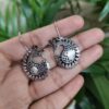 Silver Plated Peacock Hook Dangler Earrings With Elegant Traditional Design 3 photo 39 2025 10 13 19 21 57