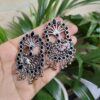 Oxidised German Silver Peacock Stone Stud Earrings For Girls 7 photo 41 2025 10 06 10 03 15