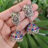 Jhumka Dangler Earrings With Elegant Stone Work And Ghungroo Detailing 2 photo 4 2025 10 15 11 18 45