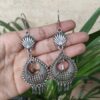 German Silver Chandbali Dangler Earrings | Traditional Ethnic Jewelry for Women 2 photo 51 2025 10 04 12 10 44