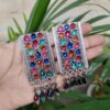 Oxidised Colorful Earrings | Vibrant Ethnic Festival Jewelry for Women 3 photo 5 2025 10 04 12 10 44