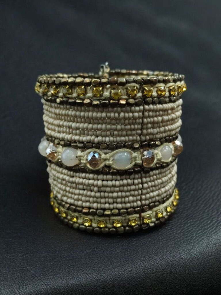 Party Wear Stone Beads Bangle | Rajasthani Look Designer Jewelry for Women