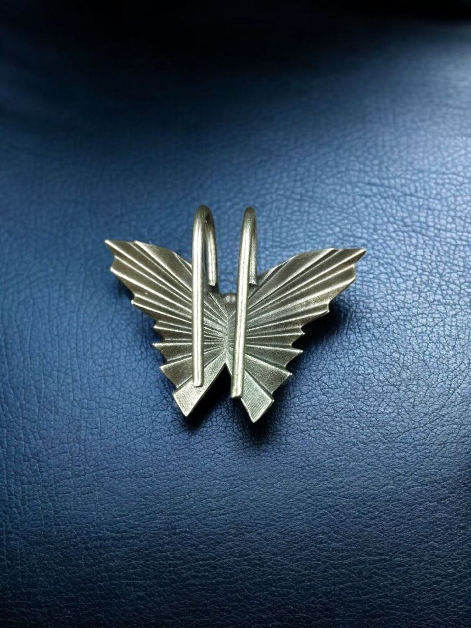 Beautiful Butterfly Hair Pin | Oxidized Silver Replica Daily Wear Accessory 3 Oxidized silver replica butterfly hair pin for daily wear