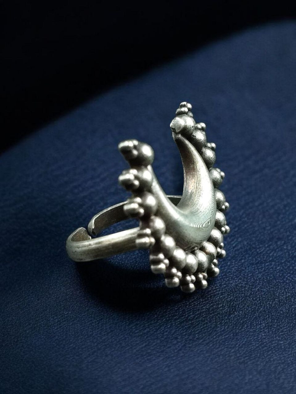 Designer Adjustable Ring | Silver Replica Daily Wear Perfect Jewelry for Girls 2 Designer silver replica adjustable daily wear ring for girls