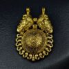 Gold Plated German Silver Peacock Pendant Raw Material for Premium Jewelry Making Designs 4 photo 2025 11 18 18 32 04