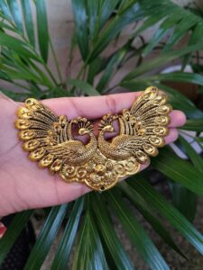 Peacock Pendant Raw Material for Premium Handmade Jewelry Making and Craft Projects