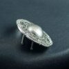Oxidized silver replica trendy hair pin for girls and women