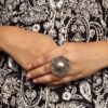 Designer Oxidized Ring | Unique Silver Replica Daily Look Jewelry 6 Designer adjustable unique silver replica oxidized ring for daily wear