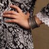 Unique designer silver plated cuff bracelet for women