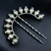 Silver Replica Best Oxidized Juda Pin | Stylish Hair Accessories For Women 3 Silver plated oxidized juda pin stylish hair accessory for women