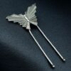 Oxidized butterfly juda pin stylish hair accessory for women