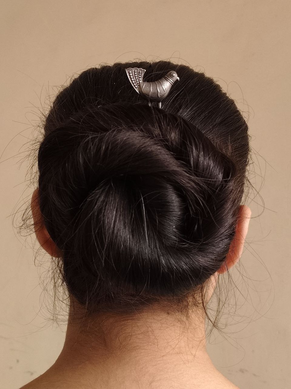 Trendy Bird Juda Pin | Oxidized Silver Replica Perfect Hair Accessory for Daily Wear 3 Oxidized silver replica bird juda pin for daily wear hairstyles