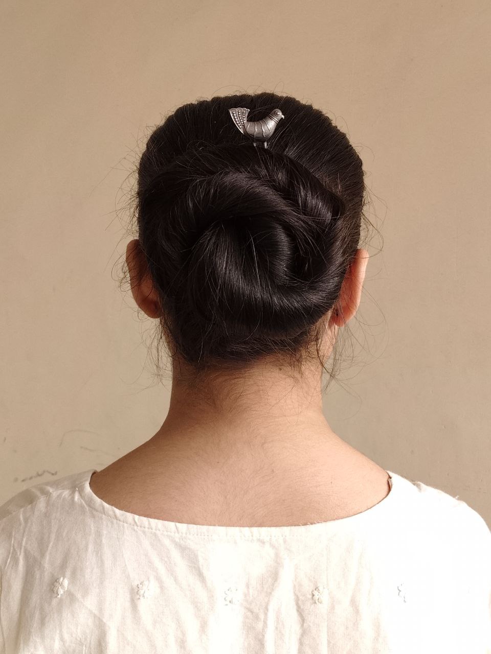 Trendy Bird Juda Pin | Oxidized Silver Replica Perfect Hair Accessory for Daily Wear 1 Oxidized silver replica bird juda pin for daily wear hairstyles