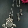 German Silver Chain Pendant Necklace Set for Women Elegant Traditional Ethnic Jewelry 3 photo 10 2025 12 11 11 51 58