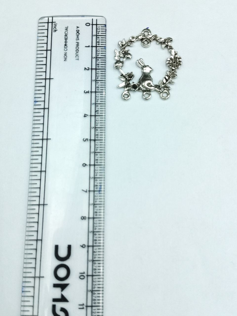 Unique Rabbit Design German Silver Pendant for DIY Jewelry Making Raw Material Craft Supplies 3 Unique Rabbit Design German Silver Pendant for DIY Jewelry Making Raw Material Craft Supplies - Image 3