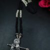 German Silver Religious Pendant Necklace for Women with Traditional Spiritual Ethnic Style