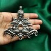 Peacock Design German Silver Pendant for DIY Jewelry Making Raw Material Supplies 4 photo 17 2025 12 09 12 44 20