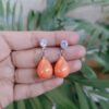 Elegant Small Size Hook Earrings with Beautiful Drop Shaped Stone Design 2 photo 19 2025 12 12 16 35 48