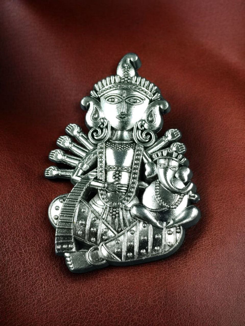 Silver Plated Unique Religious Pendant Raw Material for Premium Jewelry Making Crafts 2 Silver Plated Unique Religious Pendant Raw Material for Premium Jewelry Making Crafts - Image 2