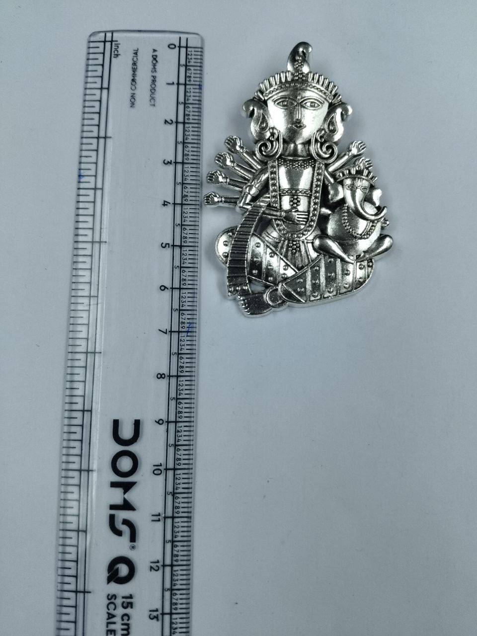 Silver Plated Unique Religious Pendant Raw Material for Premium Jewelry Making Crafts 3 Silver Plated Unique Religious Pendant Raw Material for Premium Jewelry Making Crafts - Image 3