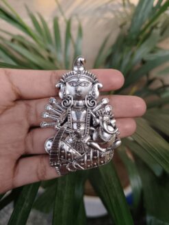 Silver Plated Unique Religious Pendant Raw Material for Premium Jewelry Making Crafts