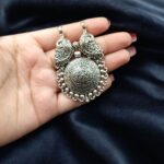 German Silver Peacock Pendant Raw Material for Premium Handmade Jewelry
