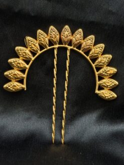 Beautiful handmade gold plated juda pin hair accessory for women