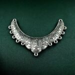 Beautiful Artwork German Silver Necklace for DIY Jewelry Making Handcrafted Designer Craft Supply