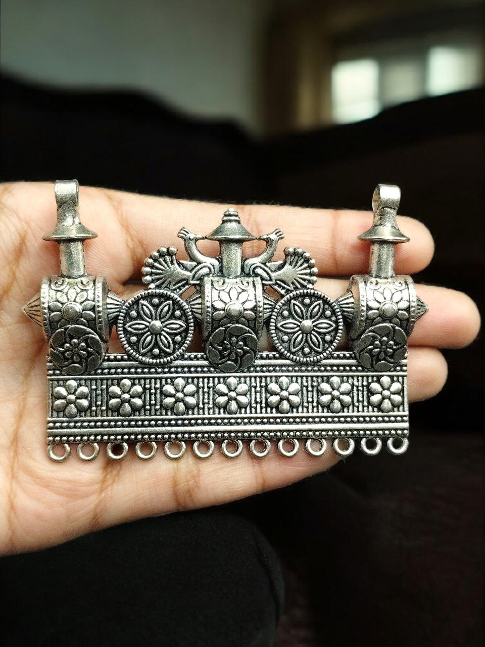 Unique Design German Silver Pendant for DIY Jewelry Making Raw Material Craft Supplies 3 Unique Design German Silver Pendant for DIY Jewelry Making Raw Material Craft Supplies - Image 3