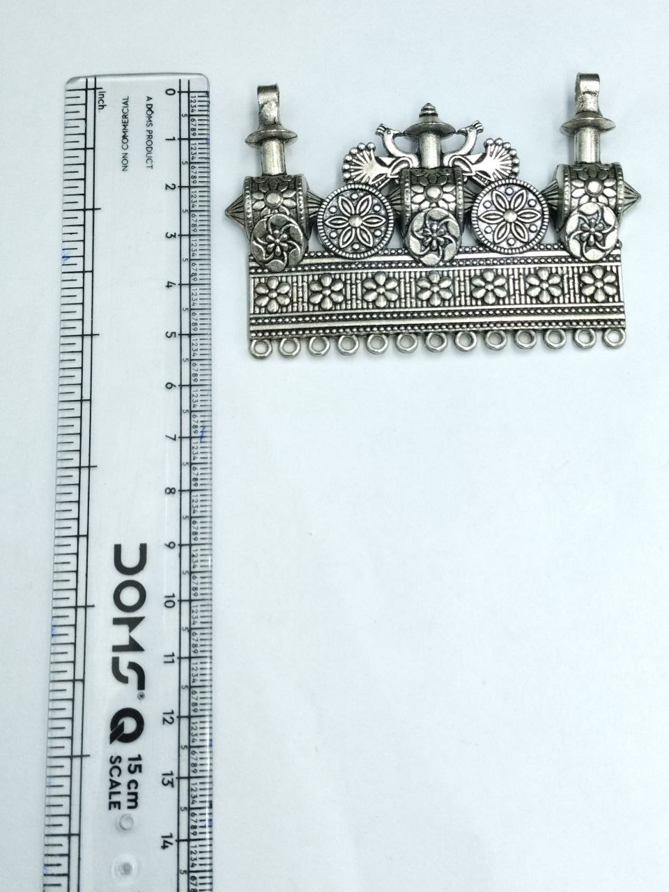 Unique Design German Silver Pendant for DIY Jewelry Making Raw Material Craft Supplies 2 Unique Design German Silver Pendant for DIY Jewelry Making Raw Material Craft Supplies - Image 2