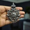 Peacock Ganesha Design German Silver Pendant for DIY Jewelry Making Raw Material Supplies 4 photo 25 2025 12 09 12 44 20