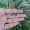 Silver Plated Floral Design Stud Earrings Perfect as the Best Gift for Her 3 photo 28 2025 12 12 16 35 48
