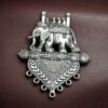 Elephant Design German Silver Pendant for DIY Jewelry Making Raw Material Craft Supplies 7 photo 2 2025 12 09 12 44 20