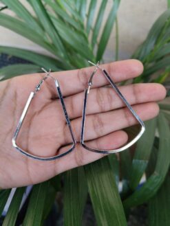 Western Look Antique German Silver Earrings with Premium Vintage Finish Design