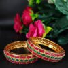 Designer Meenakari Stone Work Party Wear Bangles for Wedding 3 photo 2 2025 12 29 12 30 30