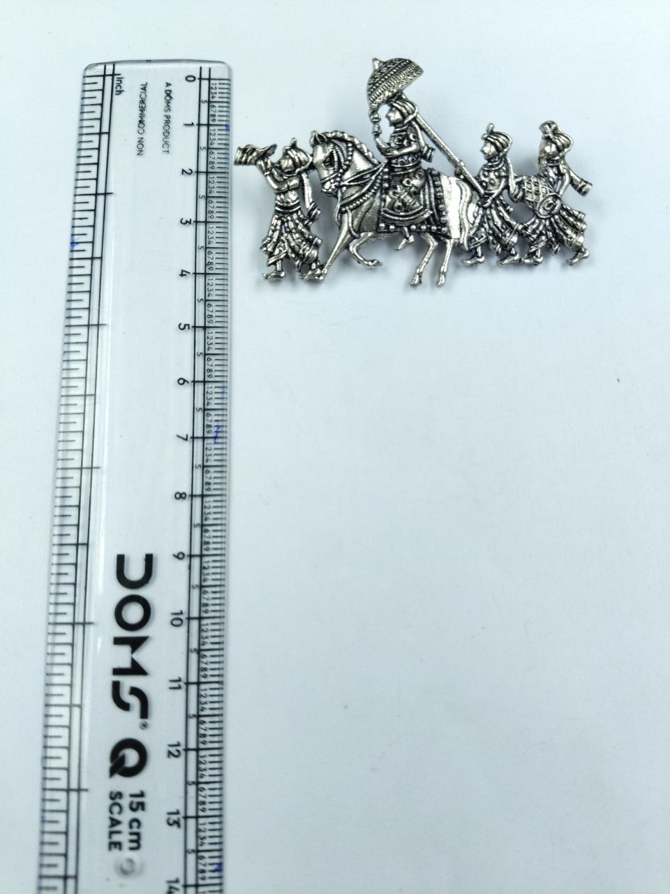 Barat Pendant Traditional Design German Silver Charm for DIY Jewelry Making Craft Supplies 3 Barat Pendant Traditional Design German Silver Charm for DIY Jewelry Making Craft Supplies - Image 3