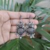 Boho Style Oxidized Owl Hook Earrings in Stunning Silver Replica Design for Women 3 photo 37 2025 12 12 16 35 48