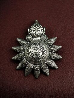 German Silver Pendant DIY Jewelry Raw Material for Handmade Craft