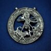 Maa Kali Spiritual Art German Silver DIY Raw Material Pendant for Jewelry Making 6 photo 4 2025 12 10 15 03 05