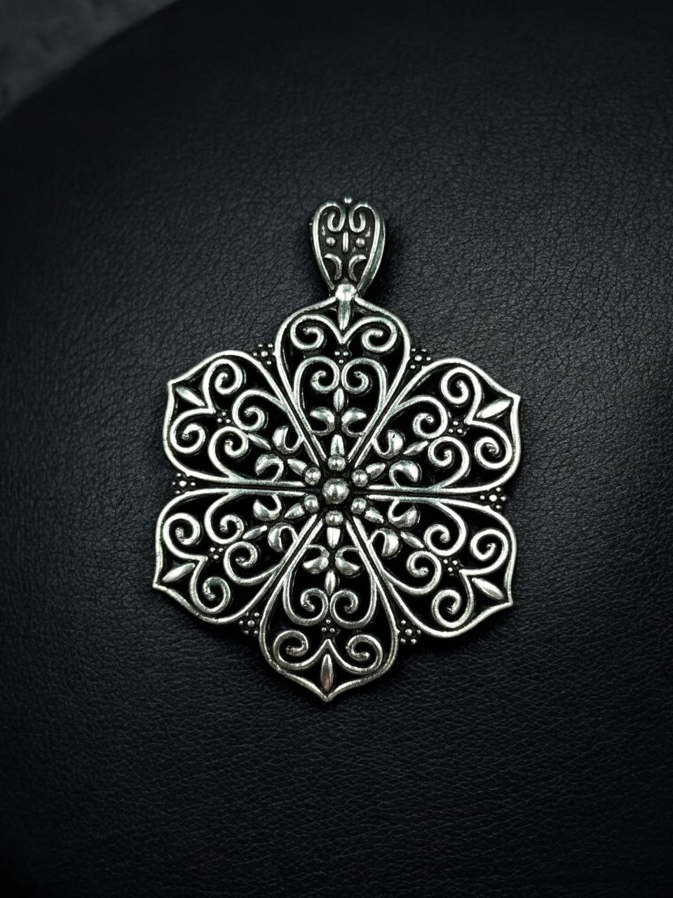 Beautiful Flower Charm Traditional Look Silver Plated German Silver for Premium DIY Jewelry Making 1 Beautiful Flower Charm Traditional Look Silver Plated German Silver for Premium DIY Jewelry Making