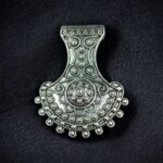 Tribal Look Antique Finish German Silver Handmade Charm for Creative DIY Jewelry Making