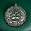 Ganesha Floral Art German Silver Pendant for DIY Jewelry Making Raw Material Craft Supplies 7 photo 8 2025 12 09 12 44 20