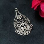 Floral Art Pearl Work Charm Raw Material for DIY Jewelry Making