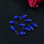Drop Shape Beads Raw Material for Making DIY Jewelry (10 piece) - "Blue"