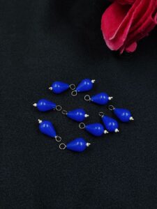 Drop Shape Beads Raw Material for Making DIY Jewelry (10 peace) — "Blue"
